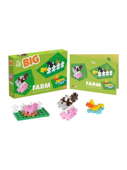 Plus Plus Learn to Build BIG Activity Farm