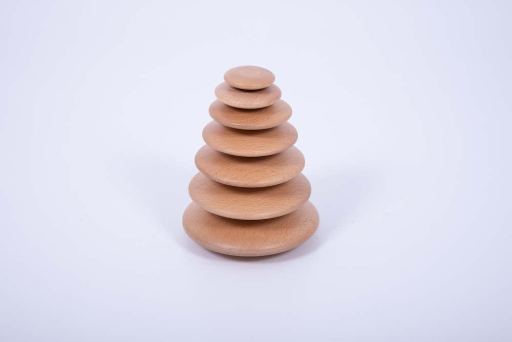 TickiT Natural Wooden Buttons