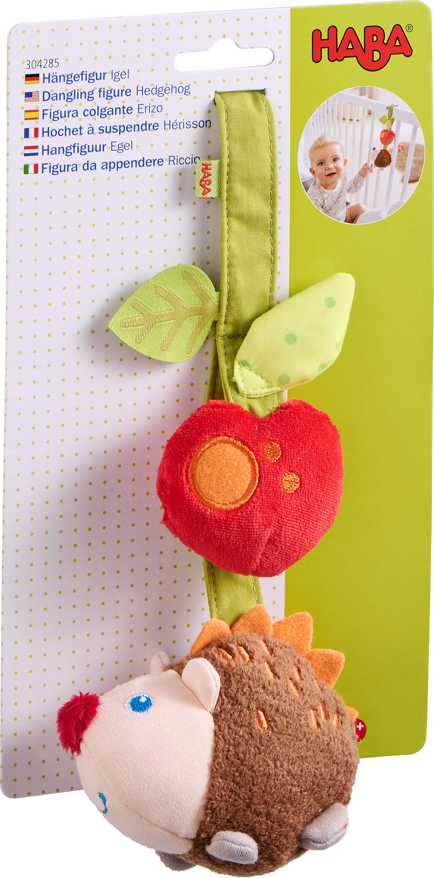 Haba Dangling Figure Hedgehog