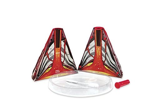 Learning Resources Erupting Cross-Section Volcano Model