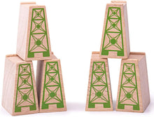BigJigs Trains High Level Blocks