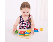 BigJigs First Four Shape Sorter