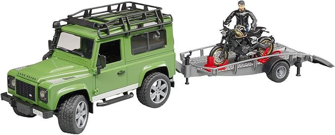 Bruder Jeep & Scrambler Bike