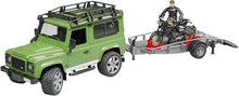 Bruder Jeep & Scrambler Bike