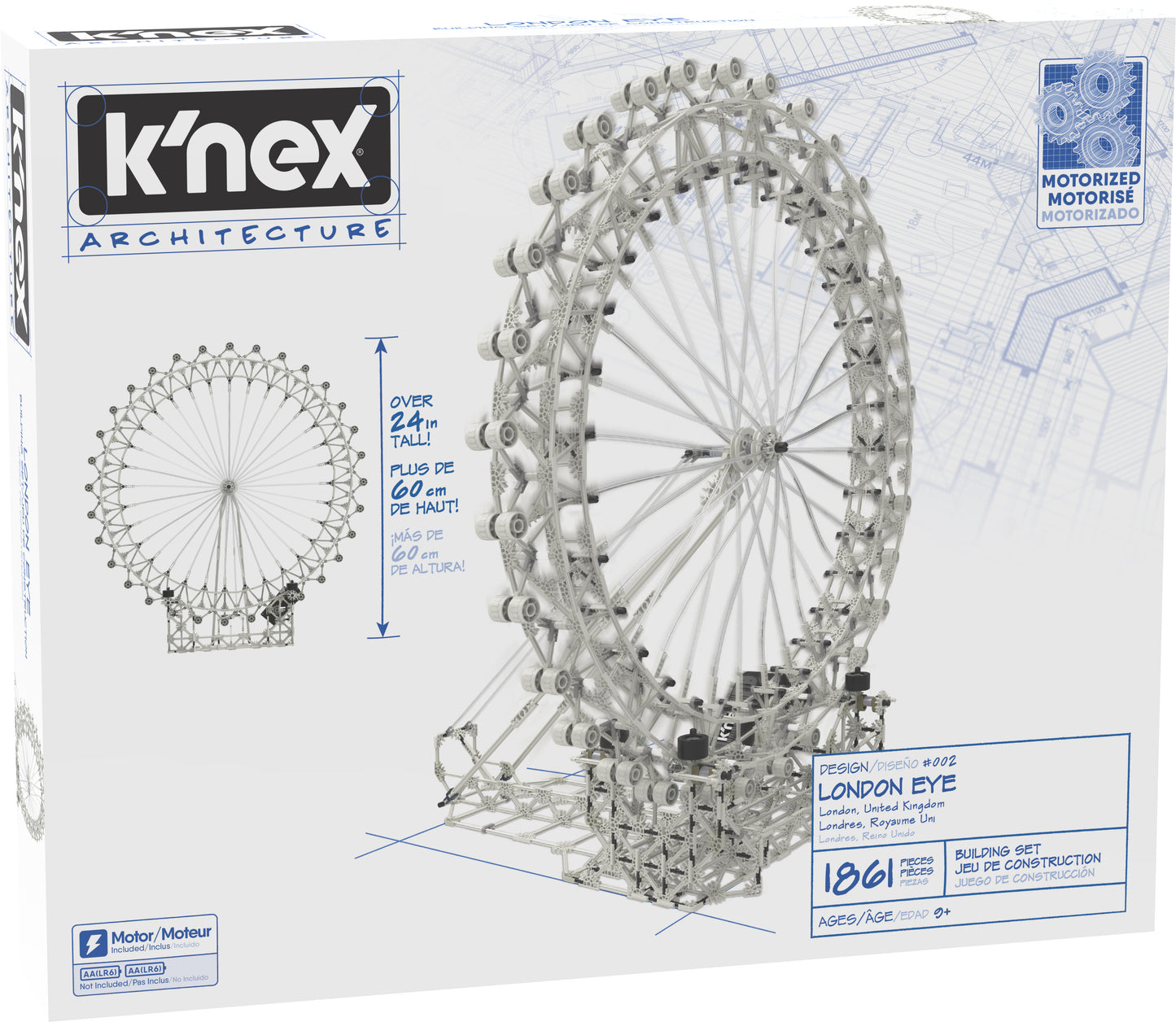 K'nex Architecture London Eye