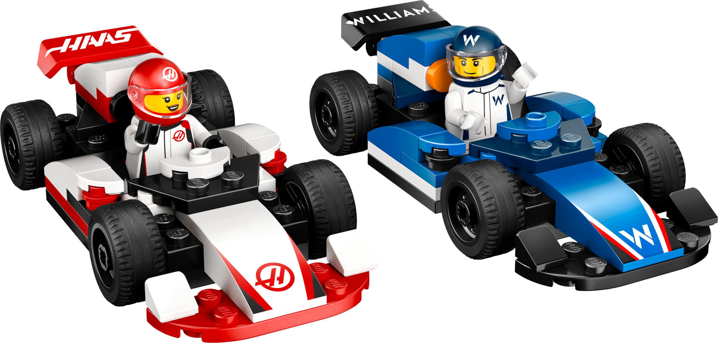 Lego City Formula 1 60464 F1® Williams Racing & Haas F1® Race Cars