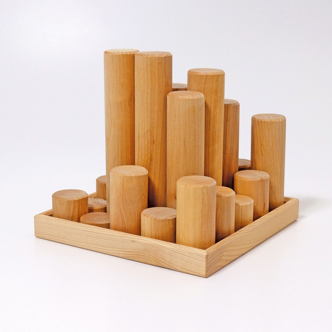 Grimms Large Building Rollers Natural