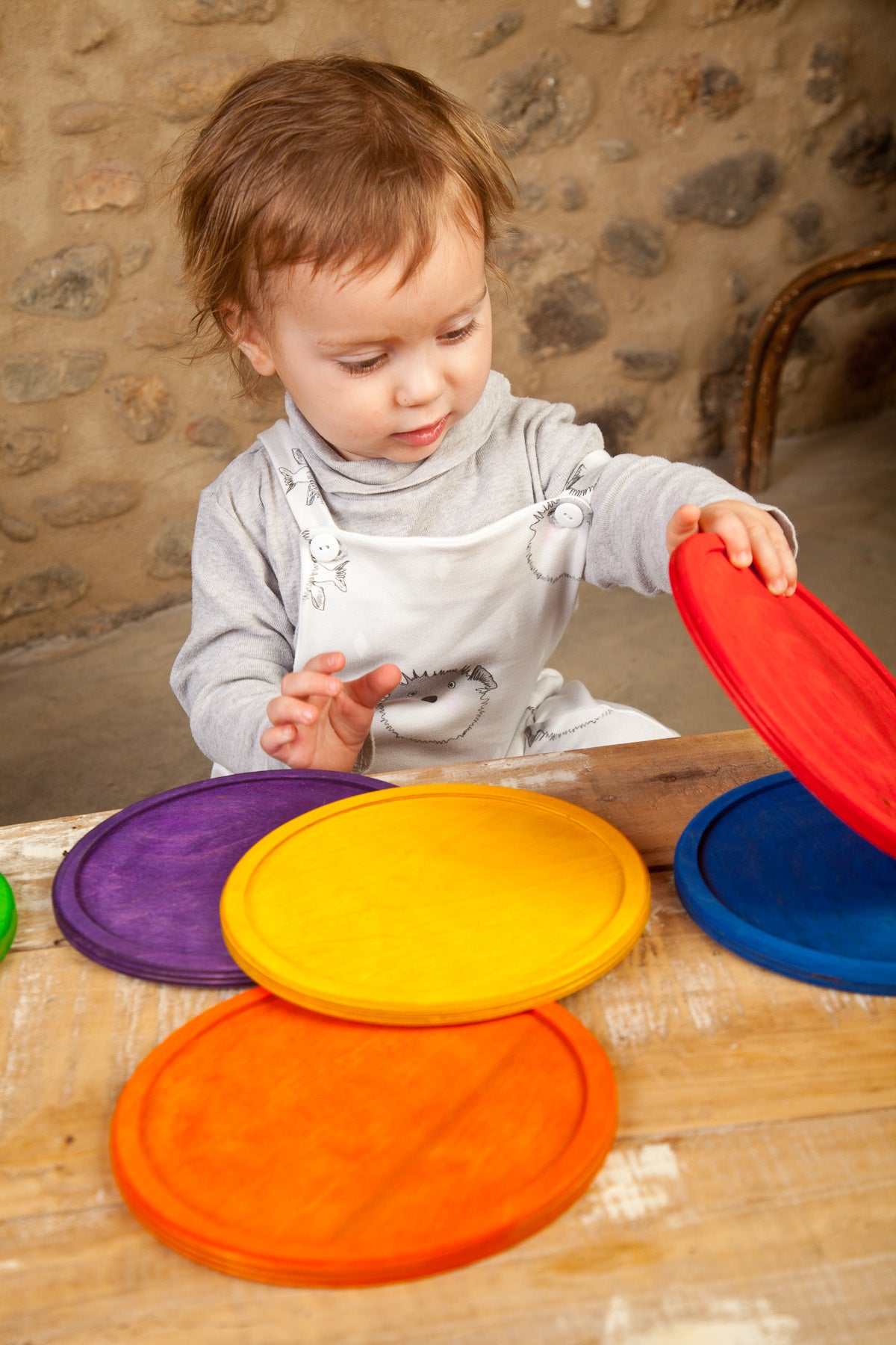 Grapat 6 Rainbow Dishes