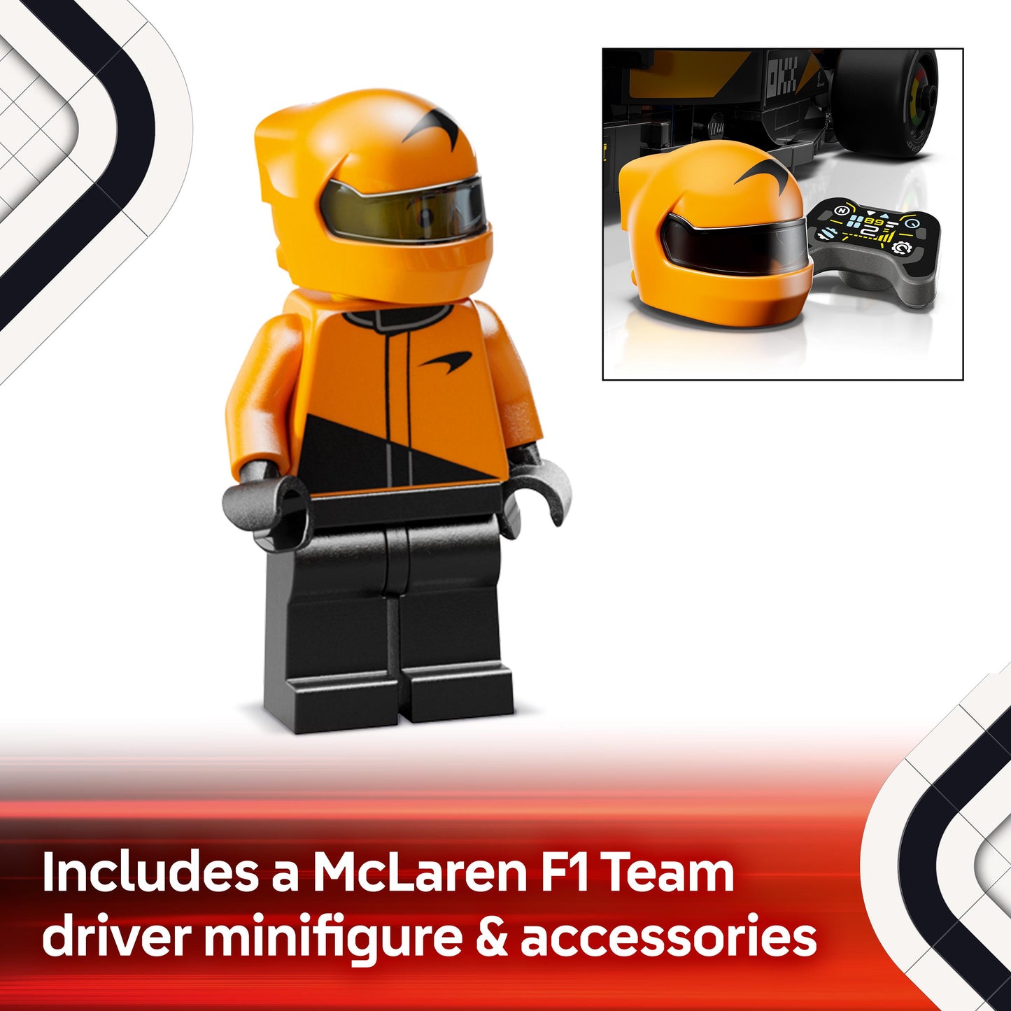 Lego Speed Champions 77251 McLaren F1® Team MCL38 Race Car