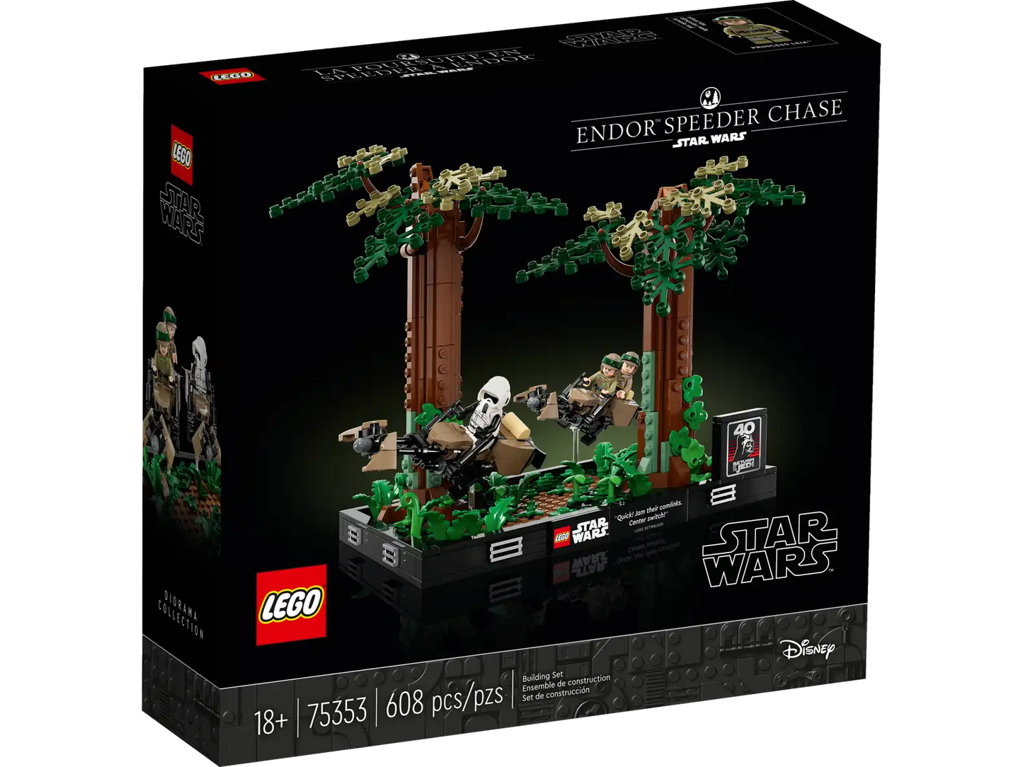 Lego Star Wars TM 75353 Endor Speeder Chase (C)