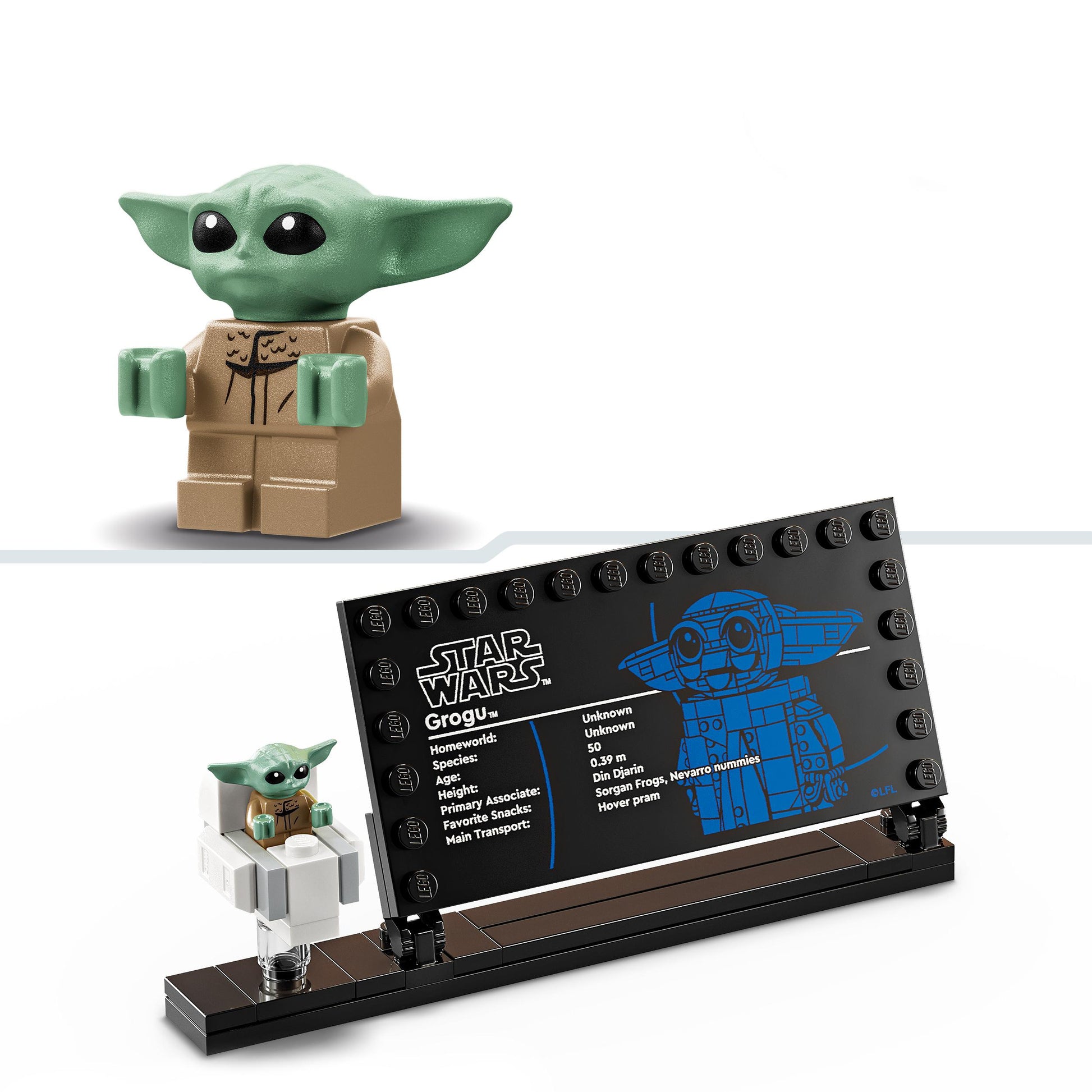 Lego Star Wars TM 75403 Grogu™ with Hover Pram