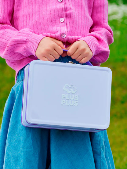 Plus Plus Suitcase Metal Pastel