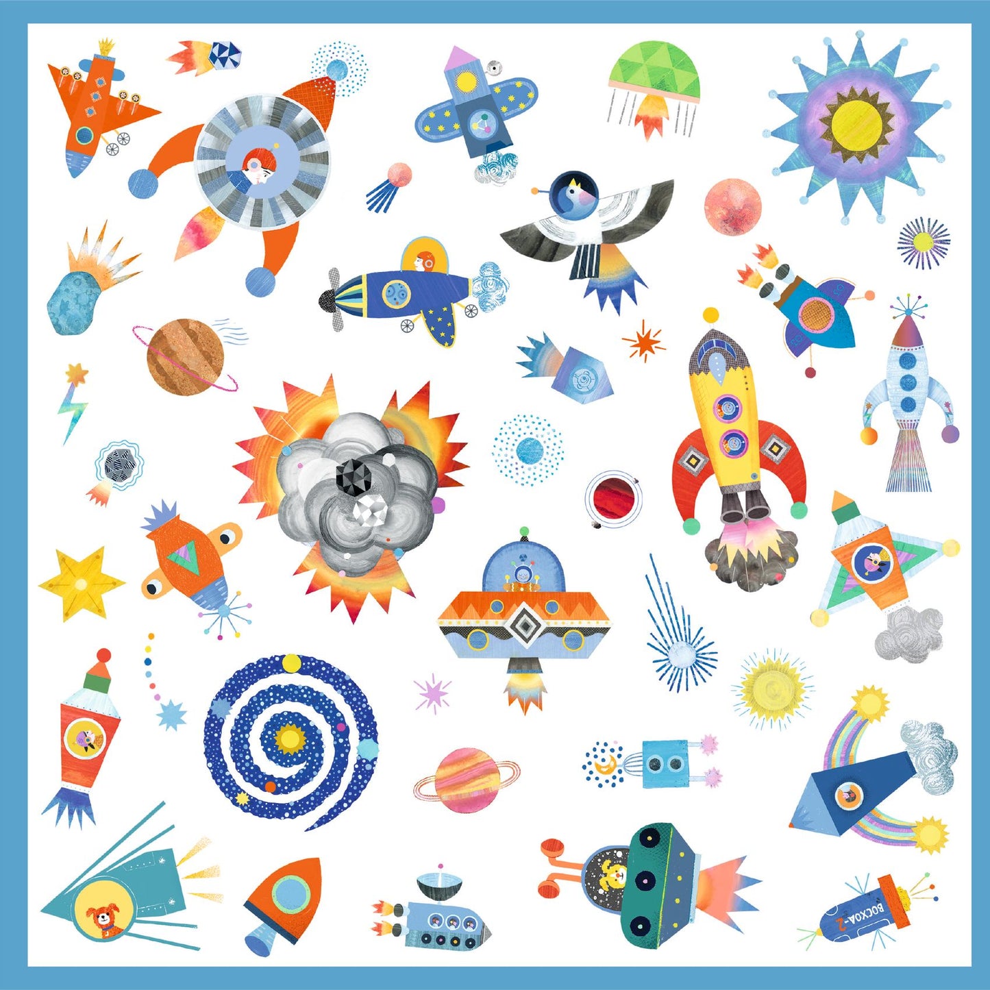 Djeco Stickers Interstellar (F)
