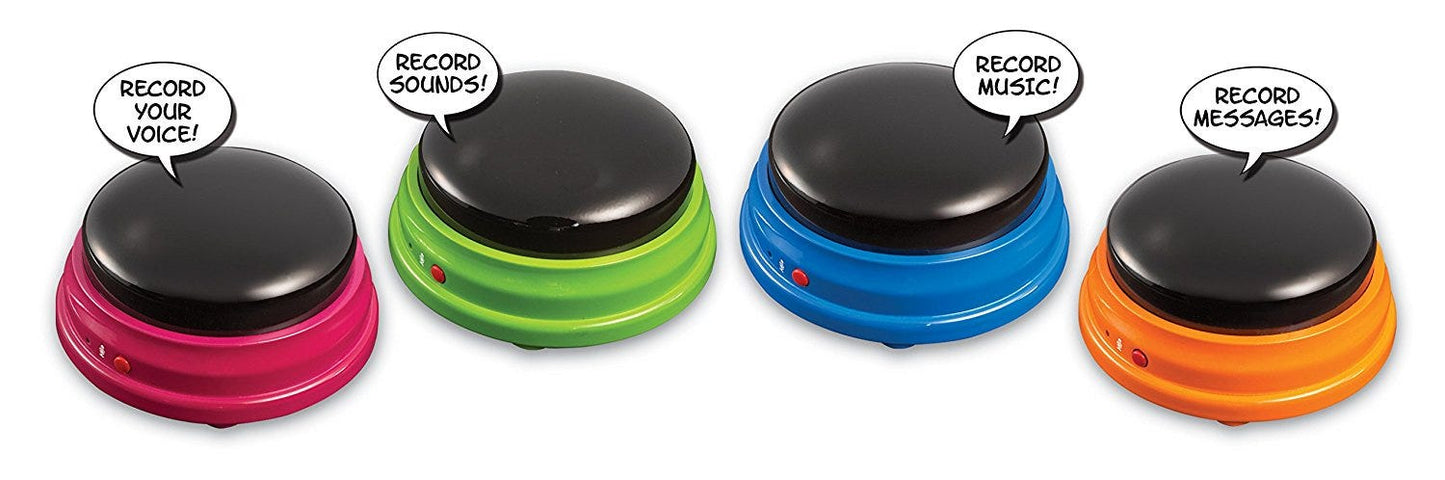 Learning Resources Recordable Answer Buzzers (Set of 4)