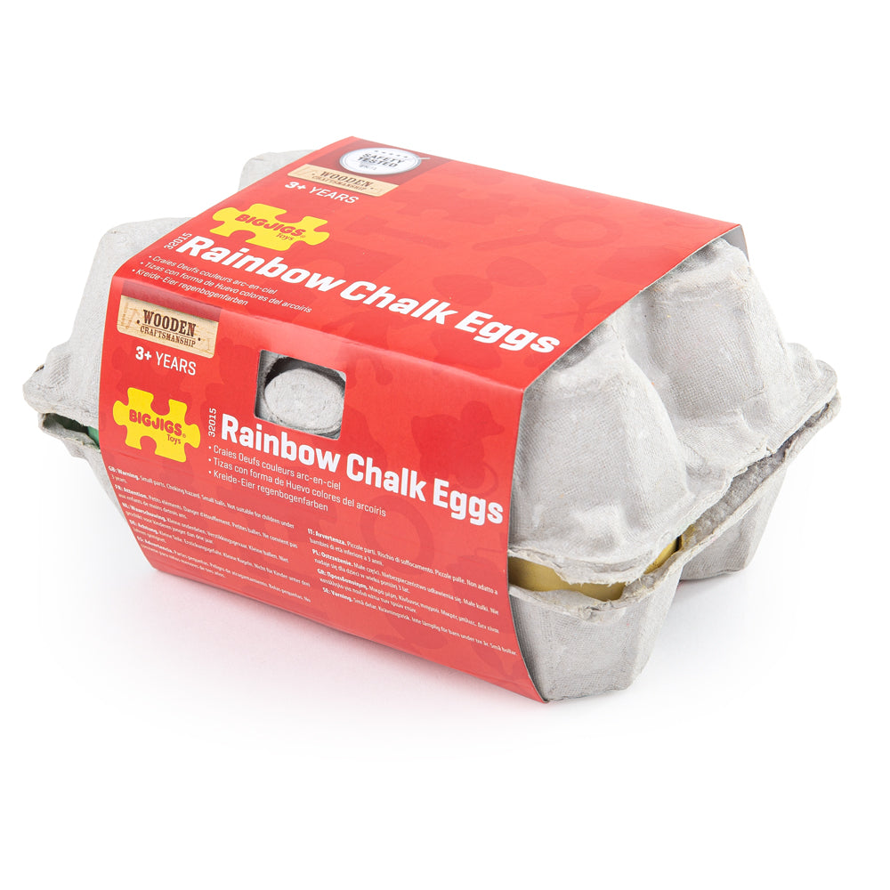 BigJigs Box of Chalk Eggs