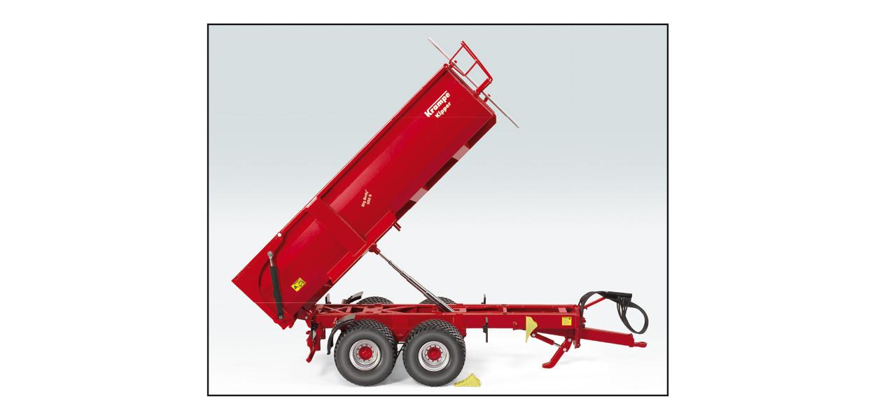 Wiking 1:32 Krampe Big Body 650 S Rear/Side Tipper