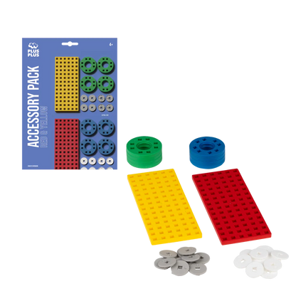Plus Plus Accessory Pack Red/Yellow