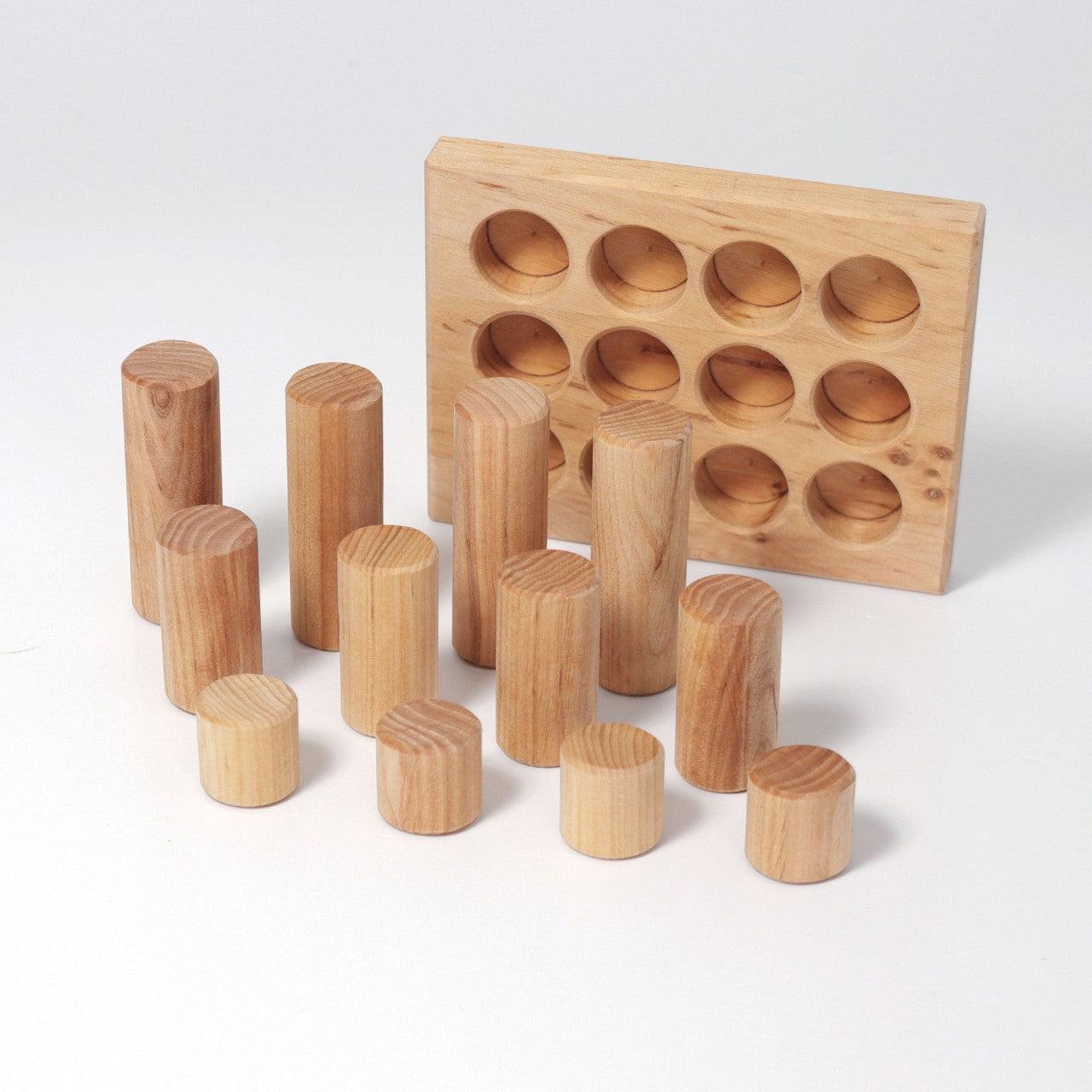 Grimms Stacking Game Small Natural Rollers