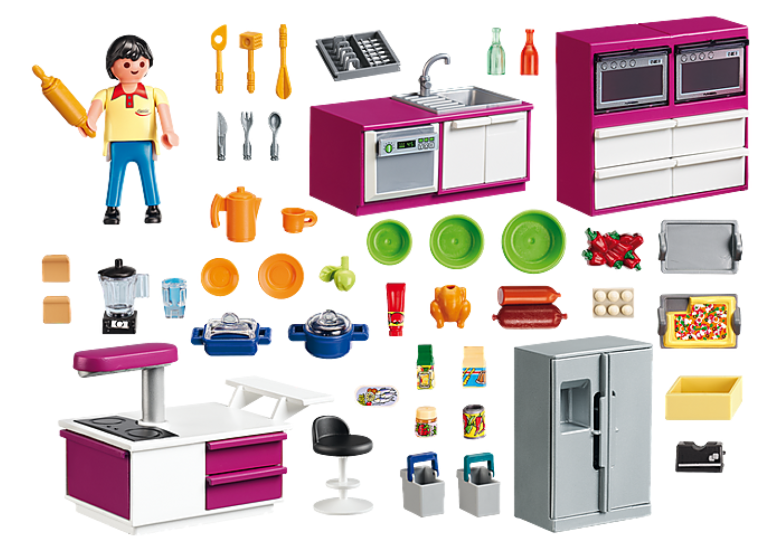 Playmobil Plus City Life 5582 Modern Designer Kitchen