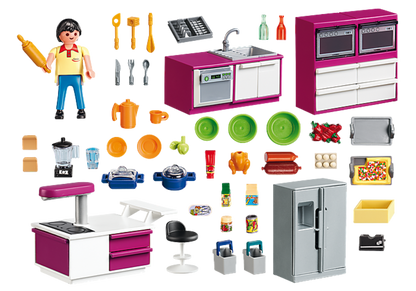Playmobil Plus City Life 5582 Modern Designer Kitchen