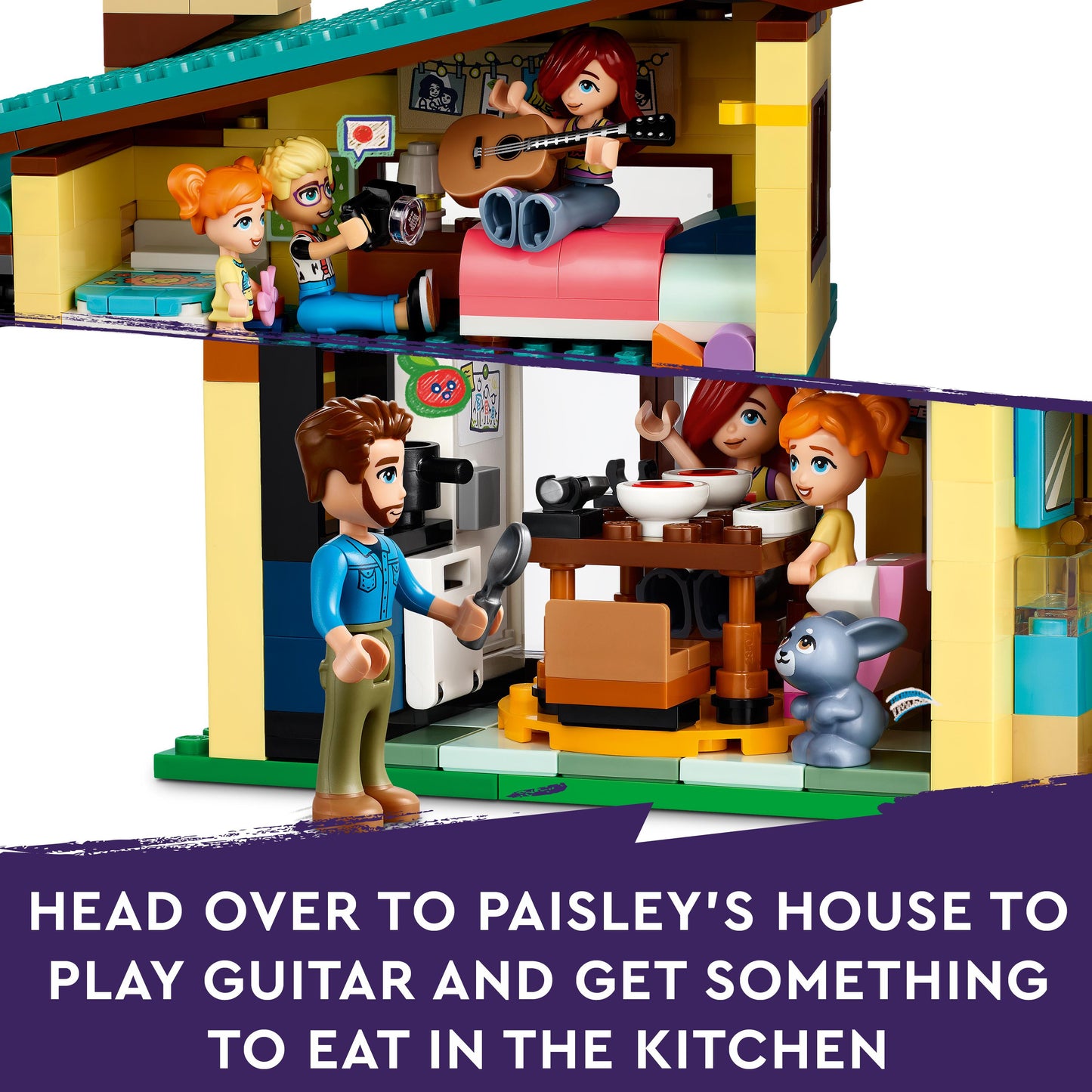 Lego Friends 42620 Olly and Paisley's Family Houses