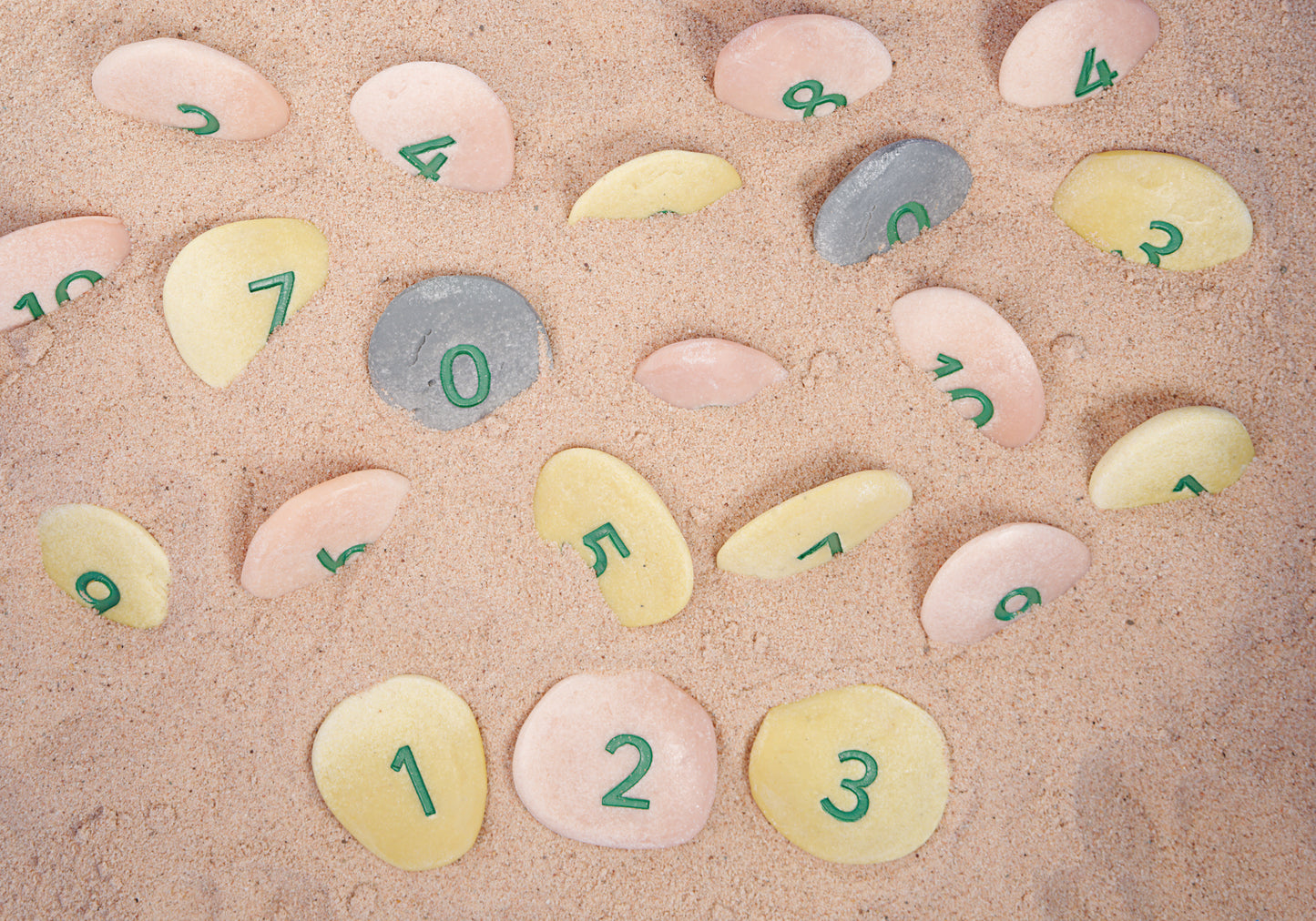 Yellow Door Number Pebbles - Number Bonds to 10