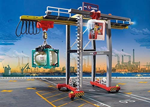 Playmobil 70770 Cargo Crane with Container