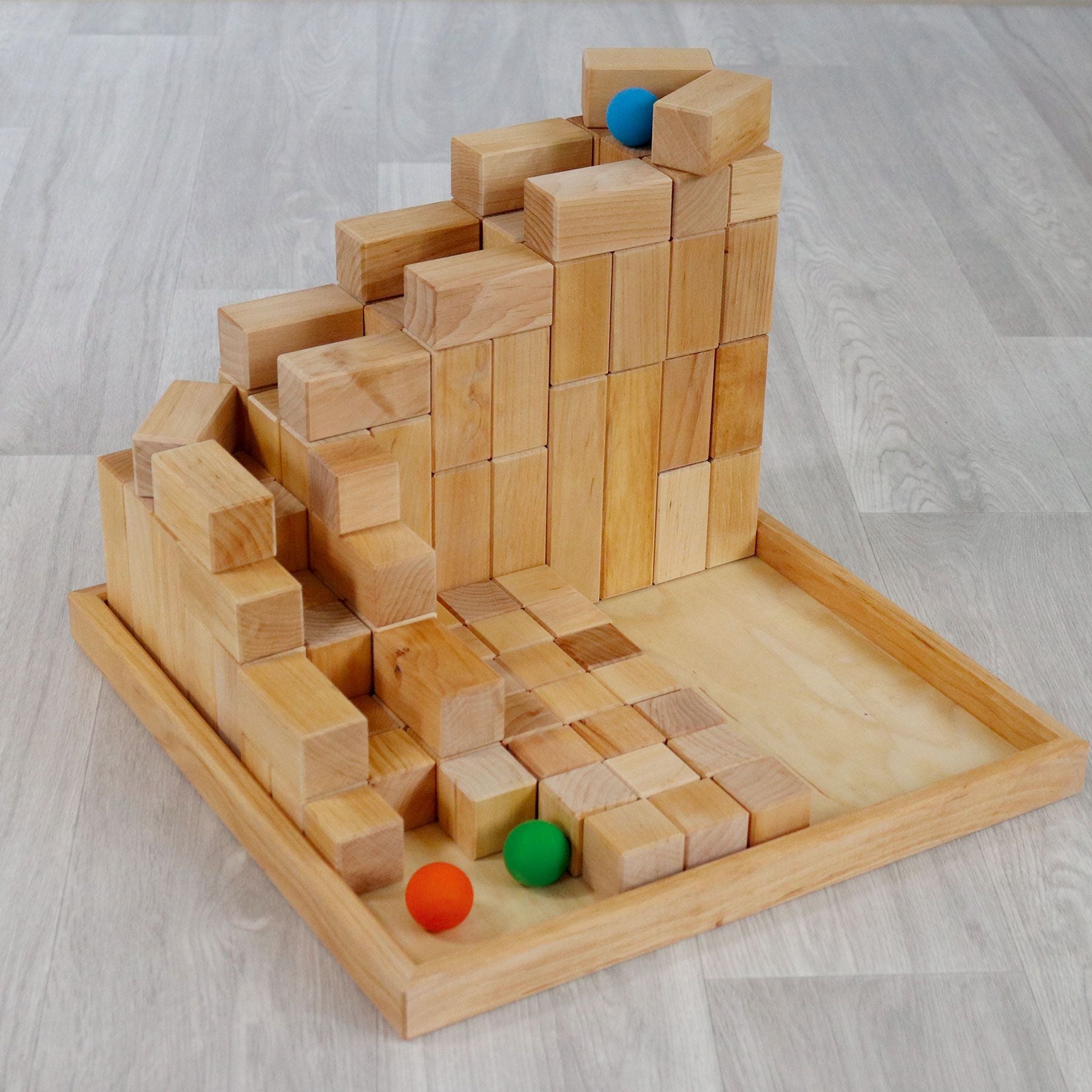 Grimms Large Natural Stepped Pyramid