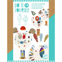 Djeco DIY Animal Balloons Mosaics & Stickers