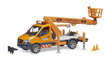 Bruder MB Sprinter W/Working Platform & Light & Sound