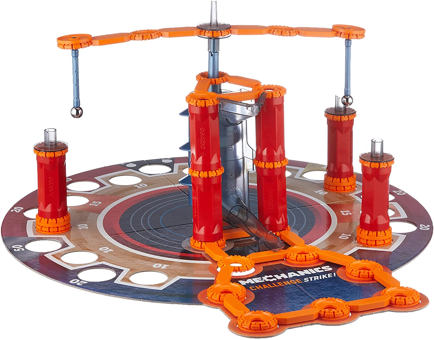 Geomag Mechanics Challenage Strike 185pcs