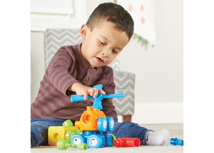 Learning Resources 1-2-3 Build It!™ Robot Factory