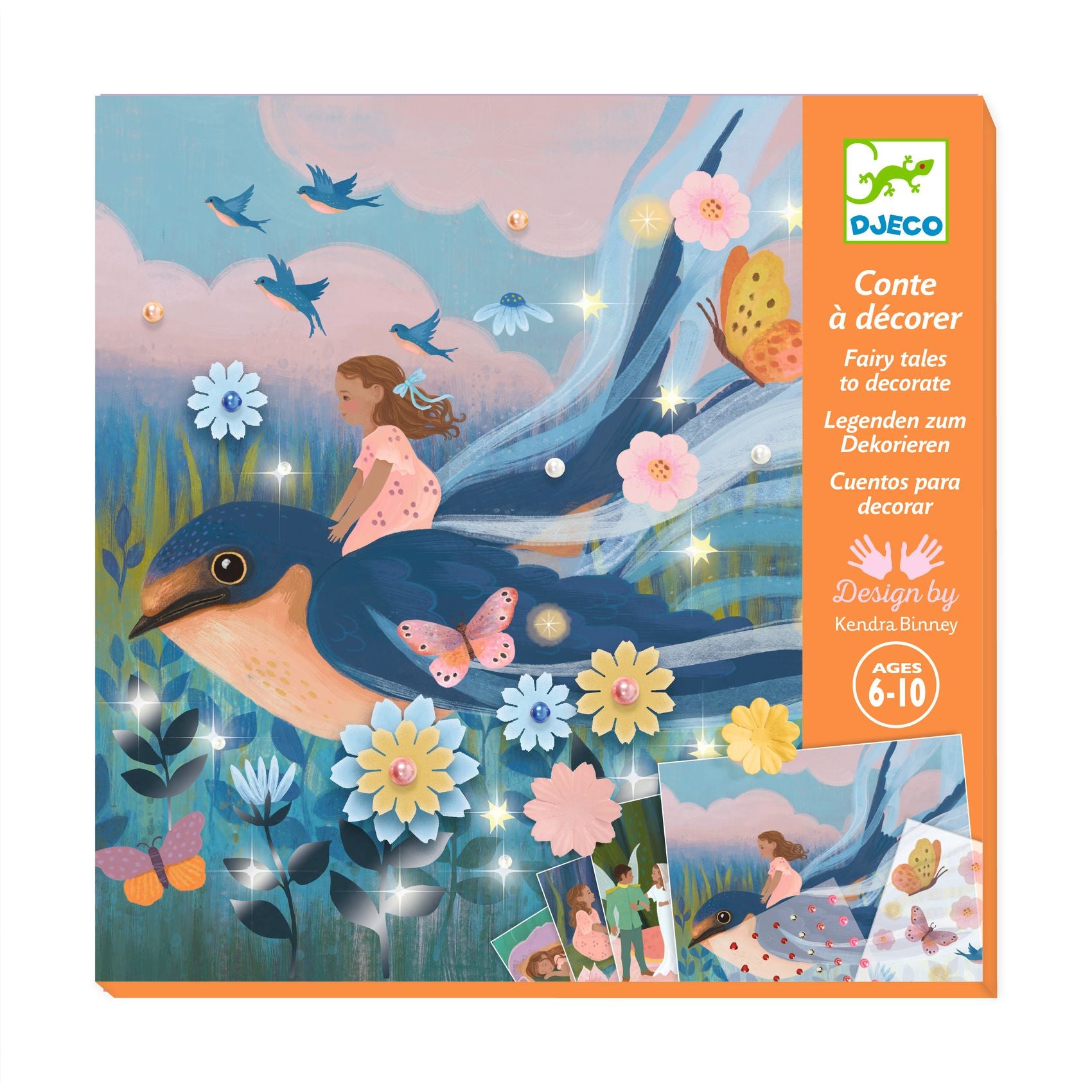 Djeco Fairy Tales To Decorate Thumbelina