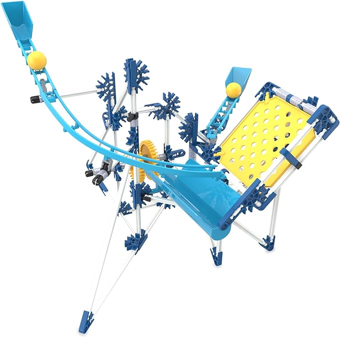 K'nex Classics - Marble Run 3 Model Building Set (with Motor)