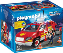 Playmobil Plus Fire Chiefs Car with Lights and Sound