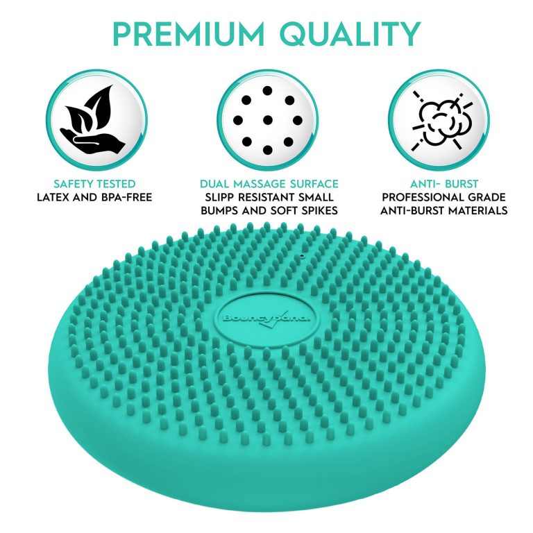Bouncyband Wiggle Seat Little Sensory Cushion Green