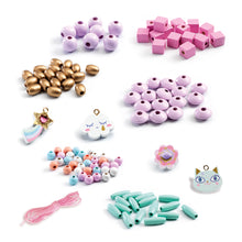 Djeco Wooden Beads Rainbow