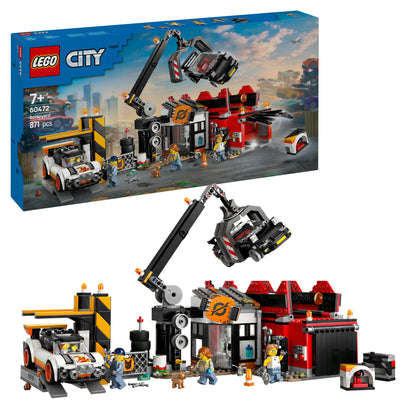 Lego My City 60472 Scrapyard with Cars
