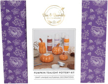 Bee And Bumble Pumpkin Tealight Pottery Kit