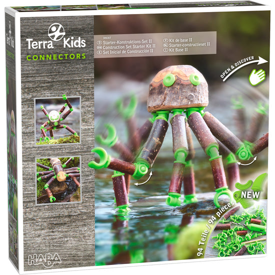 Haba Terra Kids Connectors - Construction Set Starter Kit II