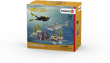Schleich Wild Life Treasure hunt diver