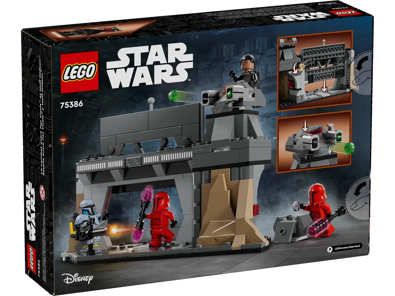 Lego Star Wars TM 75386 Paz Vizsla™ and Moff Gideon™ Battle