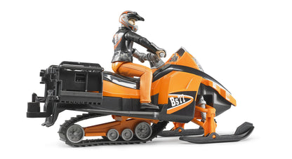 Bruder Snowmobile With Driver & Acc