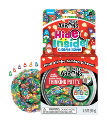 Crazy Aaron's Thinking Putty Hide Inside Gnome Home