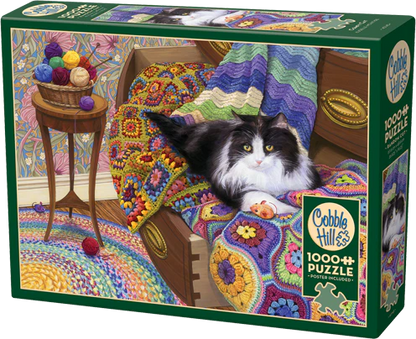 Cobble Hill Puzzles 1000 Pieces Comfy Cat