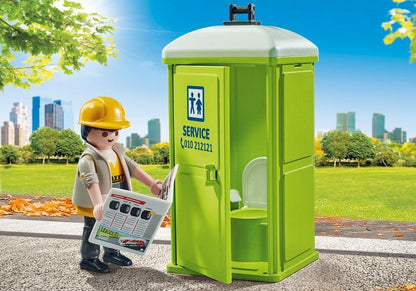 Playmobil 71435 City Life Portable Toilet