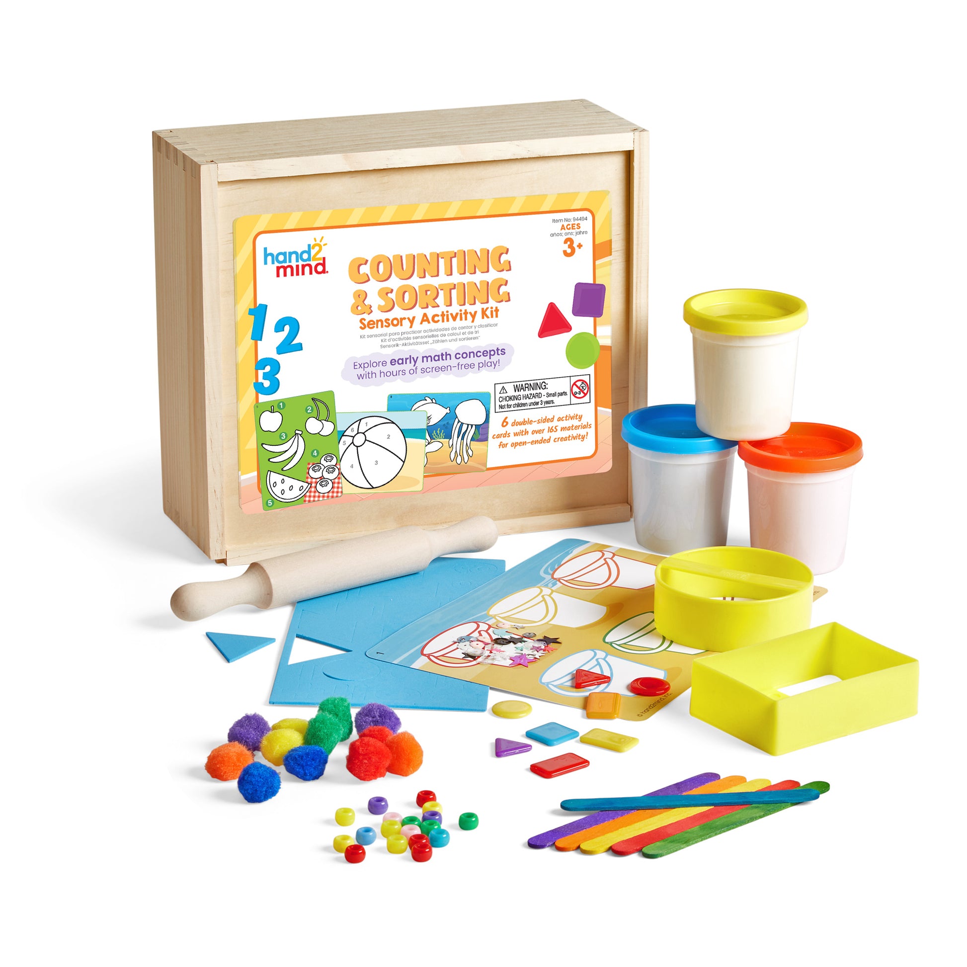Learning Resources Counting & Sorting Sensory Activity Kit