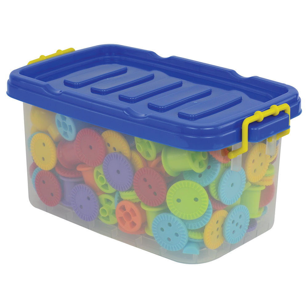 BigJigs Educational Button & Bobbins Lacing-Rolling Set 420pcs