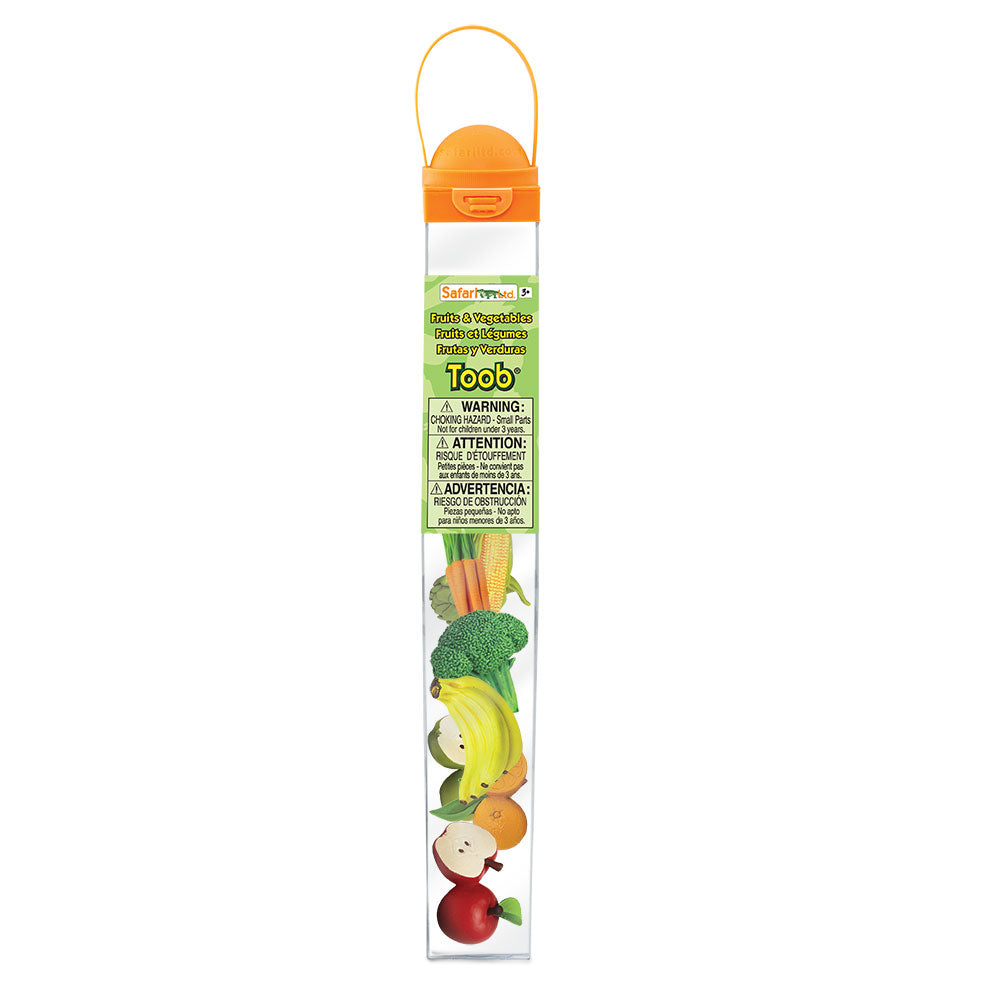 Safari Toob Fruits & Vegetables ( 8 Pieces)