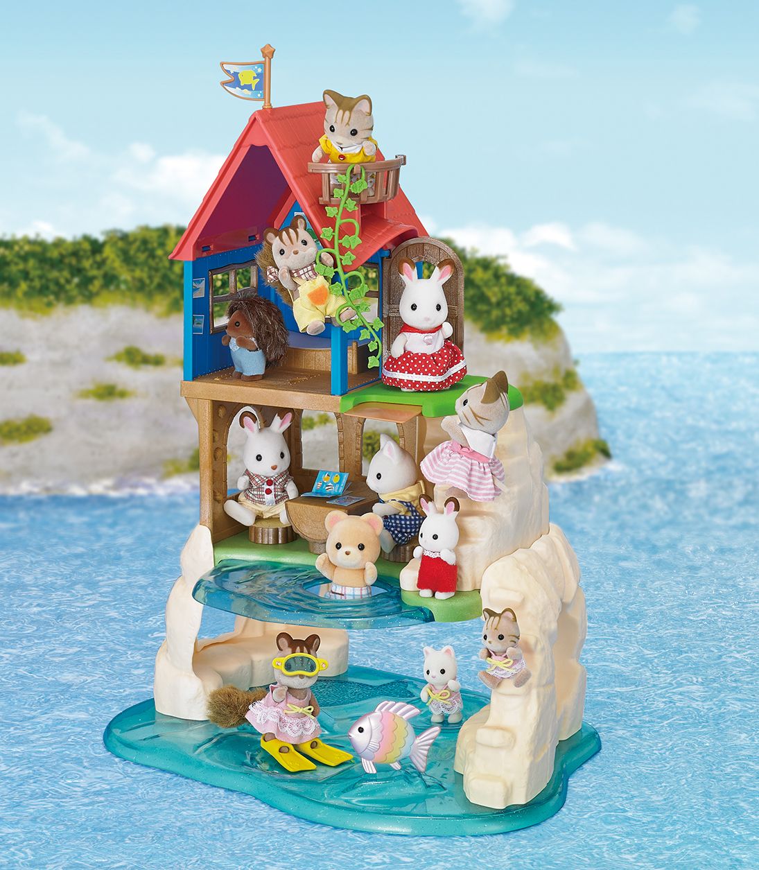 Sylvanian Families Secret Island Playhouse